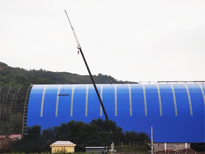 青浦煤棚网架工程